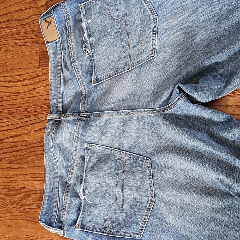 AE Distressed Button-Fly Jeans - Picture 12 of 12